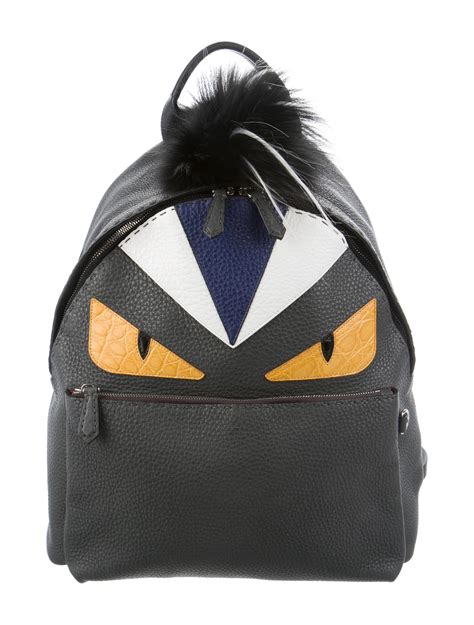 fendi backpack fur|Fendi sling bag for men.